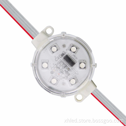 Miracle Bean Brand RGB Led Pixel Point SMD3535 50mm DC24V 1.5W Waterproof IP67